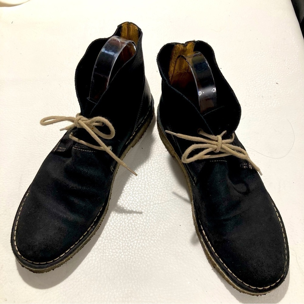 GRAVITY POPE Sz 40 Chukka Lace Up Leather Rubber Soles  Boots